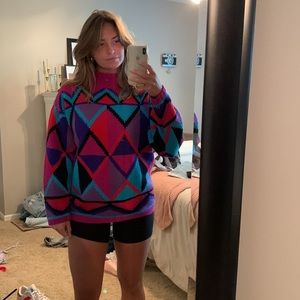 Vintage ski sweater